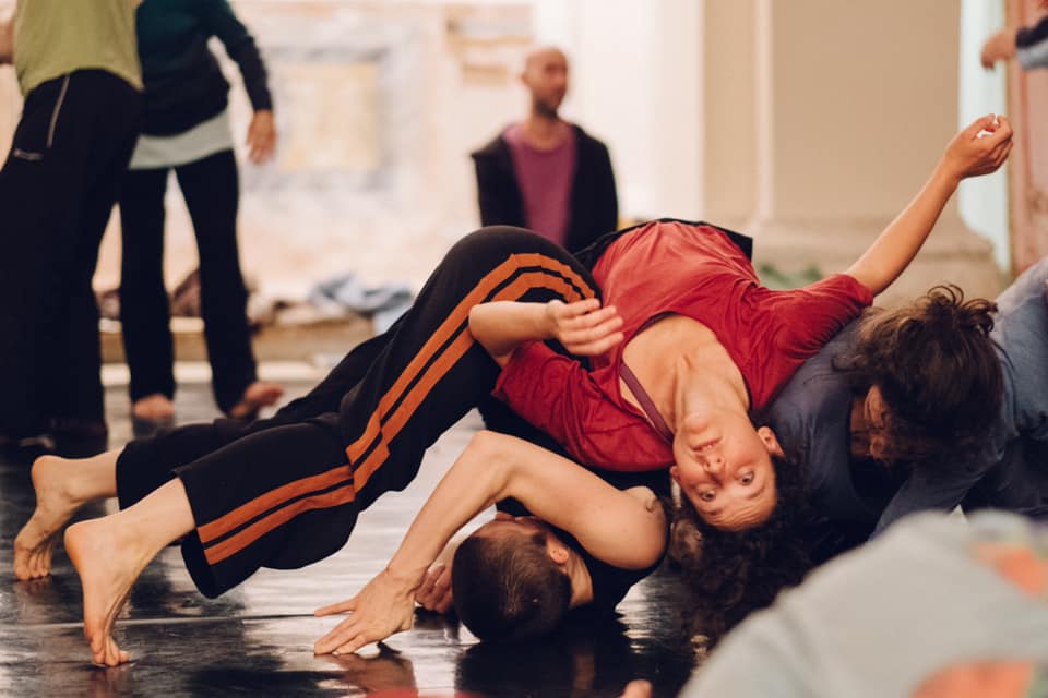 contact improvisation dancer